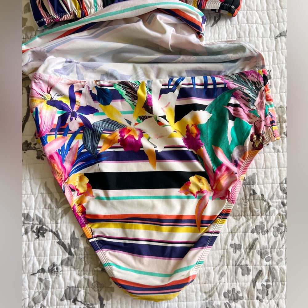 Trina Turk Treasure Cove High Waist Bikini Set โข 8 - Picture 8 of 12